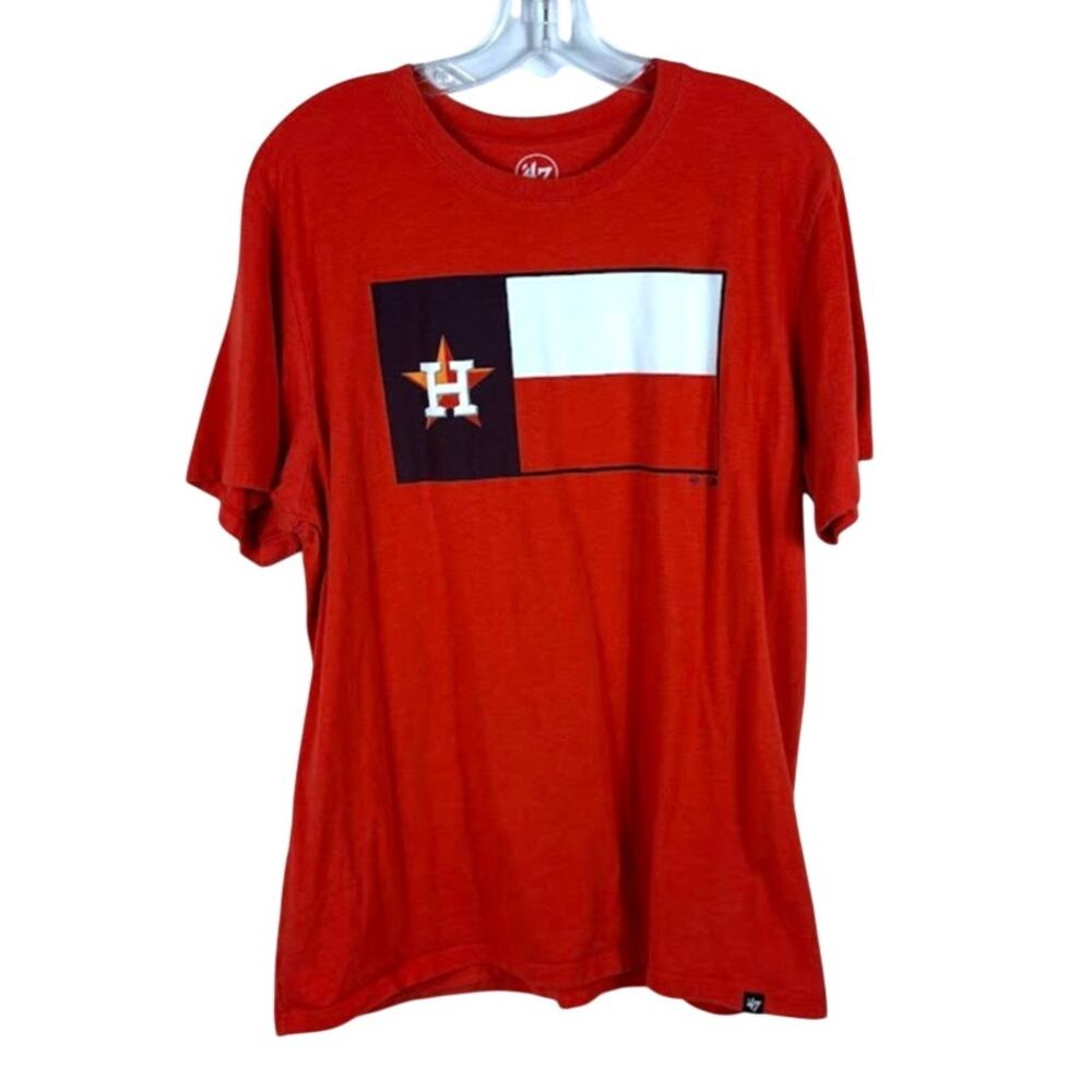 HOUSTON ASTROS XL '47 Brand T-Shirt Flag MLB
